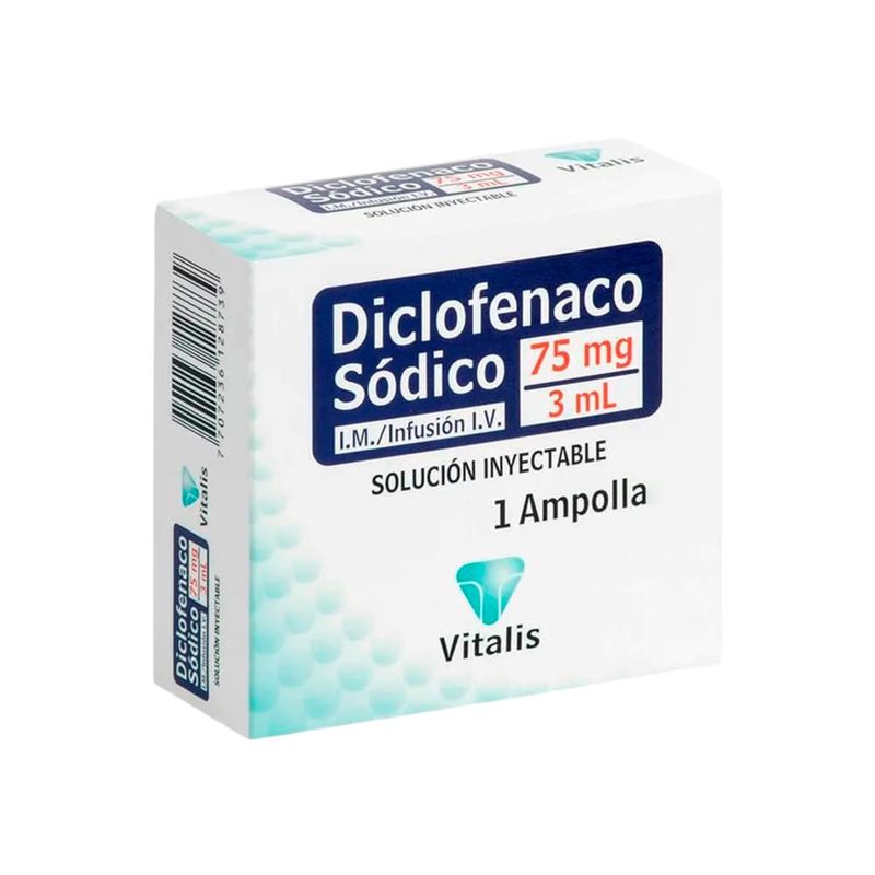 Diclofenaco-Sodico-75-mg-3-ml-VT-Solucion-Inyectable---Ampolla-3-ml