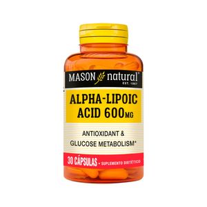 Mason Ácido Alfa Lipoico 600 mg Cápsulas - Frasco 30 und