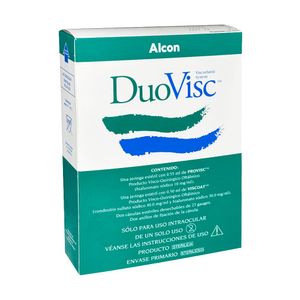 Duovisc Viscoquirúrgico Oftálmico - Caja 1 kit