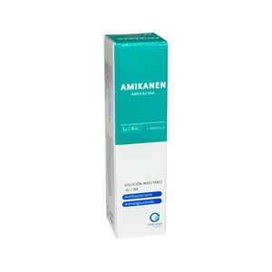 Amikanen 1 g/4 ml Solución Inyectable - Ampolla 4 ml