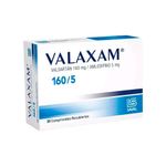 Valaxam-160-mg---5-mg-Comprimidos-Recubiertos---Caja-30-und