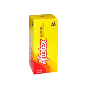 Aftotex Solución Bucal y Gingival - Frasco 15 ml