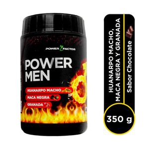 Power Factor Power Men en Polvo Sabor Chocolate - Pote 350 g