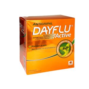 Dayflu Active 325 mg + 10 mg + 4 mg Cápsulas Blandas - Blíster 10 und