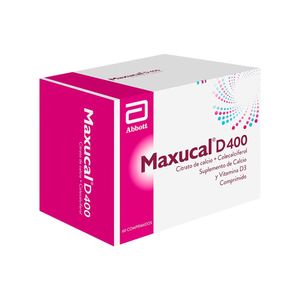 Maxucal D 400 UI Comprimidos - Caja 60 und