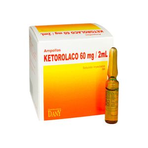 Ketorolaco 60 mg/2 ml DN Solución Inyectable - Ampolla 2 ml