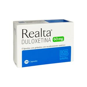 Realta 60 mg Cápsulas con Recubrimiento - Caja 30 und