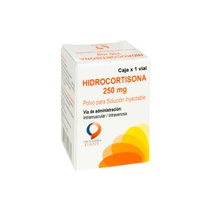 Hidrocortisona 250 mg DN Polvo para Solución Inyectable - Vial 1 und