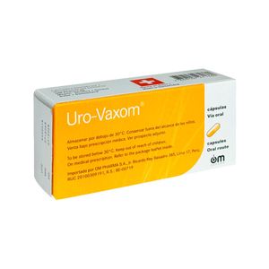 Uro Vaxom Cápsulas - Blíster 10 und