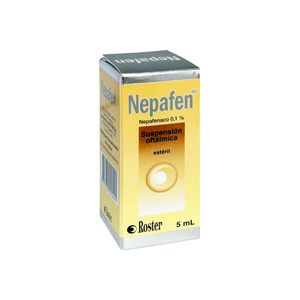 Nepafen 0.1% Suspensión Oftálmica - Frasco 5 ml