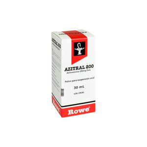 Azitral 200 mg/5 ml Polvo para Suspensión Oral - Frasco 30 ml