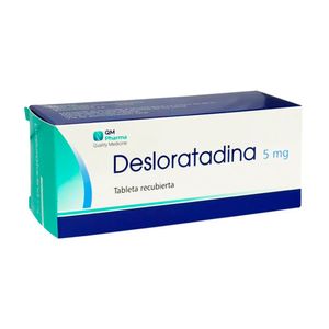 Desloratadina 5 mg QM Tabletas Recubiertas - Blíster 10 und