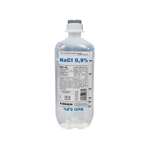 Cloruro de Sodio 0.9% BB Solución Inyectable - Frasco 500 ml