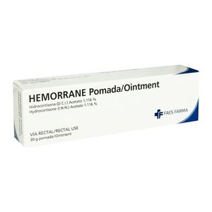 Hemorrane 1.116% Pomada Rectal - Tubo 30 g
