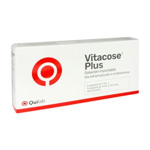 Vitacose Plus Solución Inyectable - Caja 1 kit