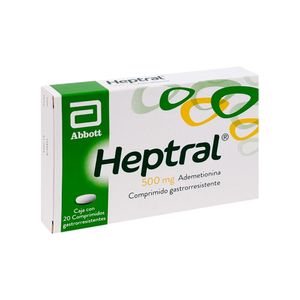 Heptral 500 mg Comprimidos Gastrorresistente - Caja 20 und