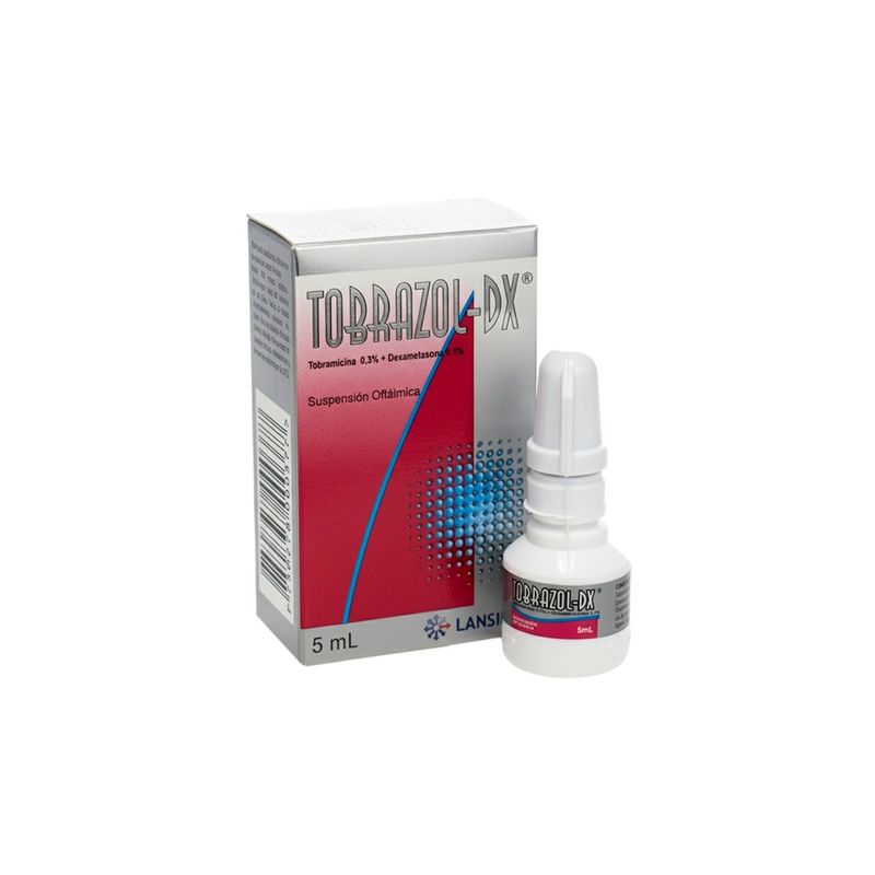 Tobrazol Dx 0.3% + 0.1% Suspensión Oftálmica