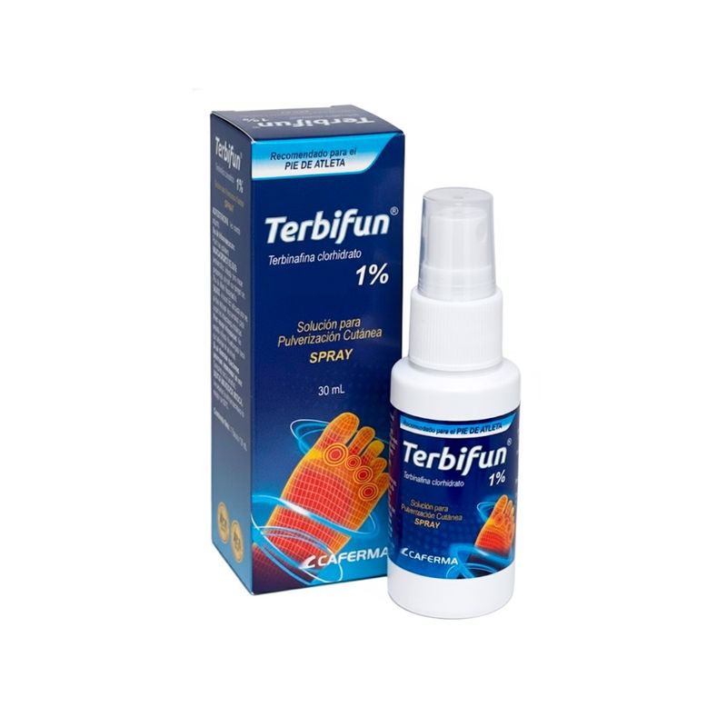 Terbifun 1% Solución para Pulverización Cutánea
