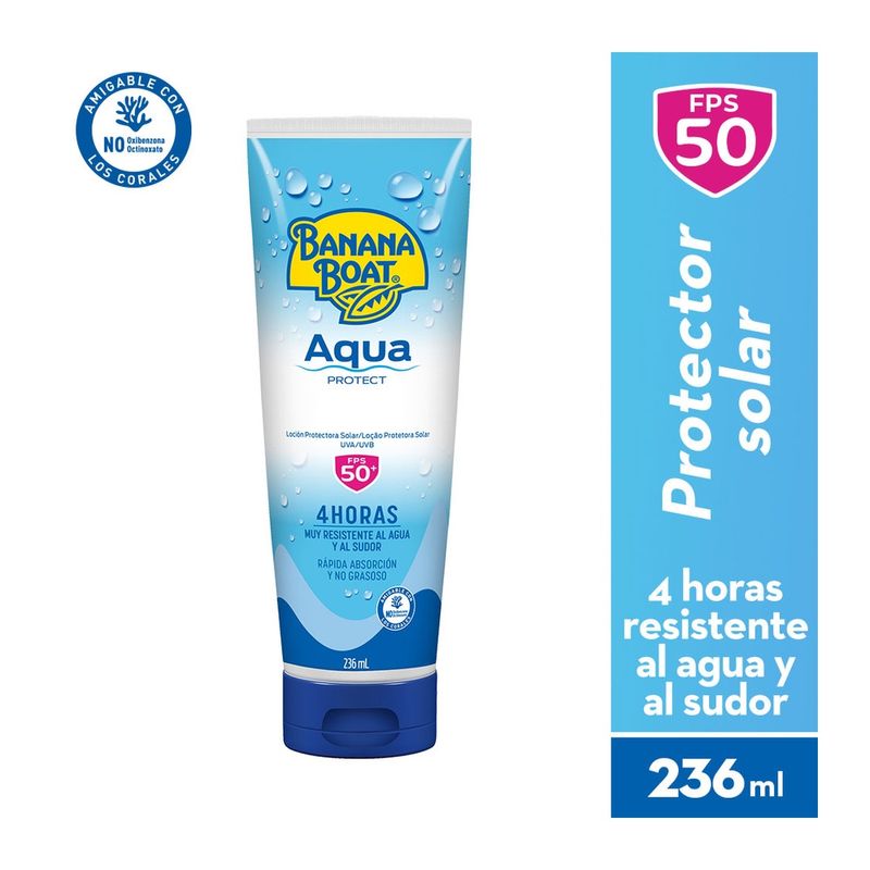 Banana Boat Aqua Protect Protector Solar FPS50+