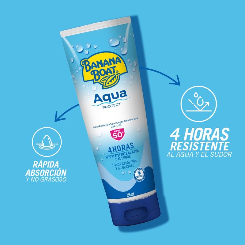 Banana Boat Aqua Protect Protector Solar FPS50+