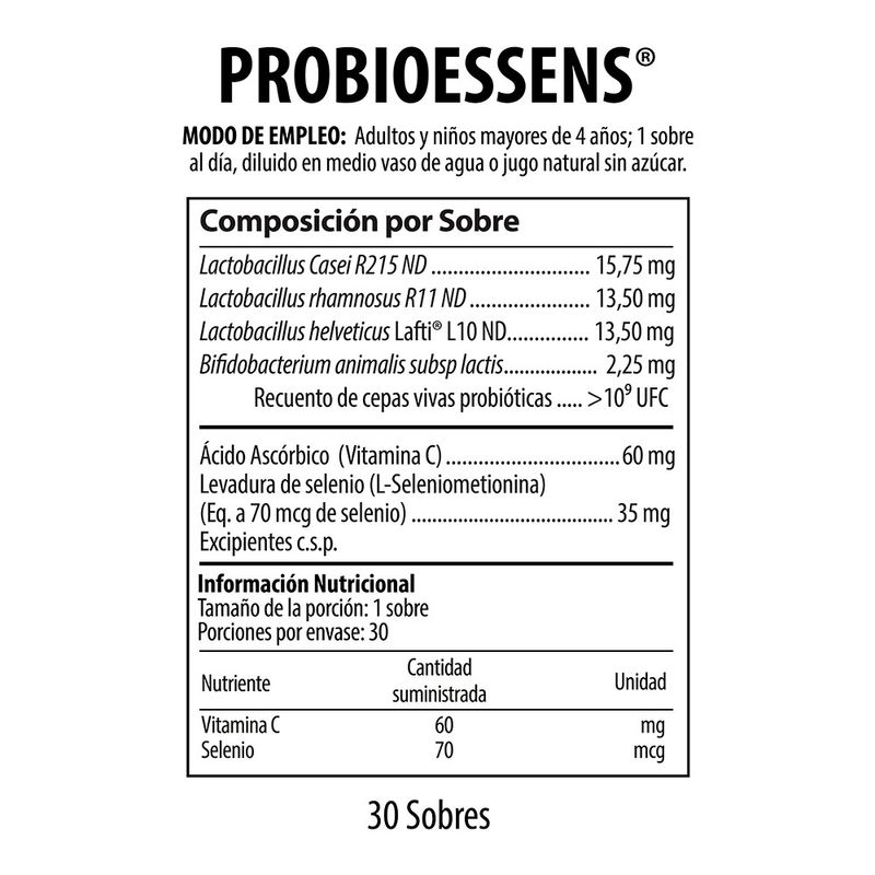 Nutrabiotics Probioessens Polvo Oral  Sobres