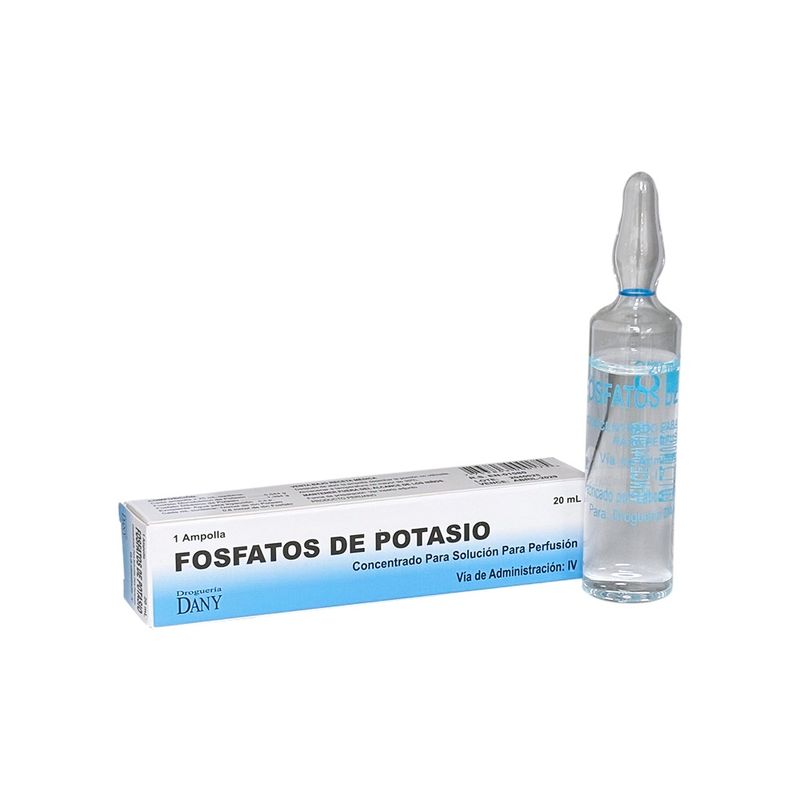 Fosfato de Potasio DN Contrado para Solución de Perfusión