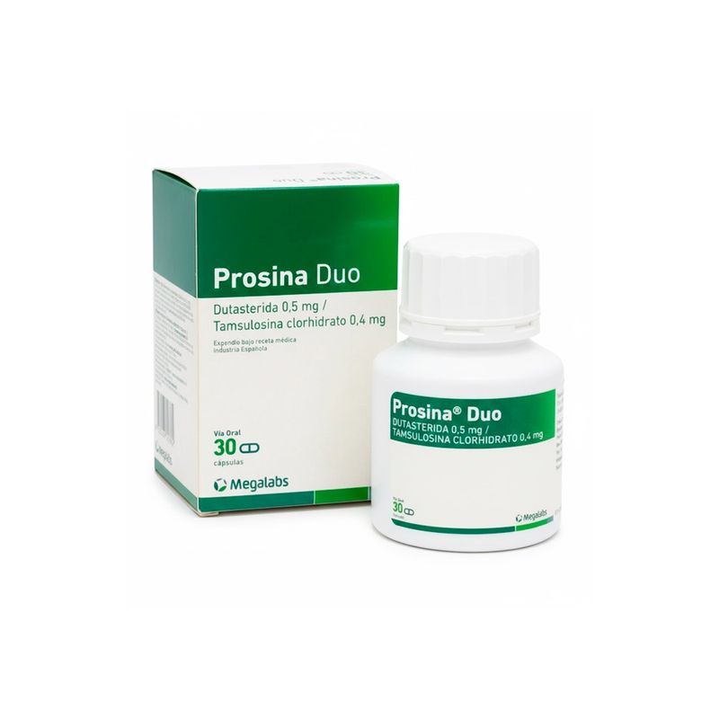 Prosina Duo 0.5 mg + 0.4 mg Cápsulas