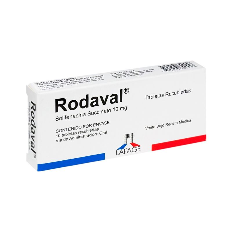Rodaval 10 mg Tabletas Recubiertas