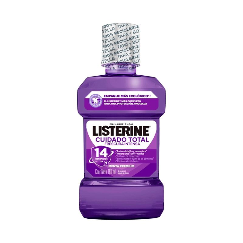Listerine Cuidado Total Frescura Intensa Enjuage Bucal