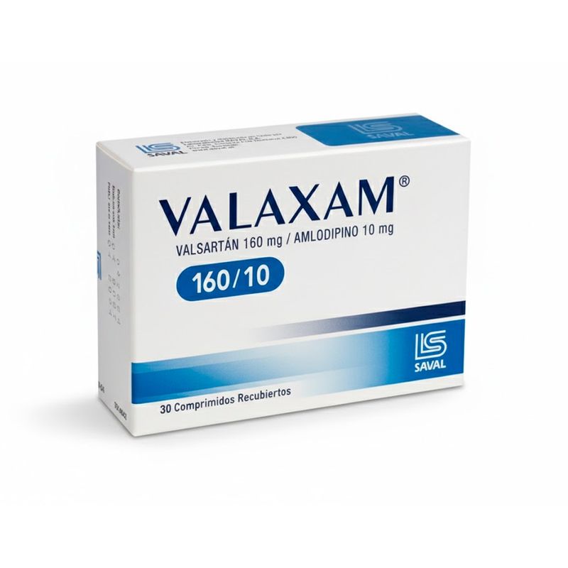 Valaxam 160 mg + 10 mg Comprimidos Recubiertos