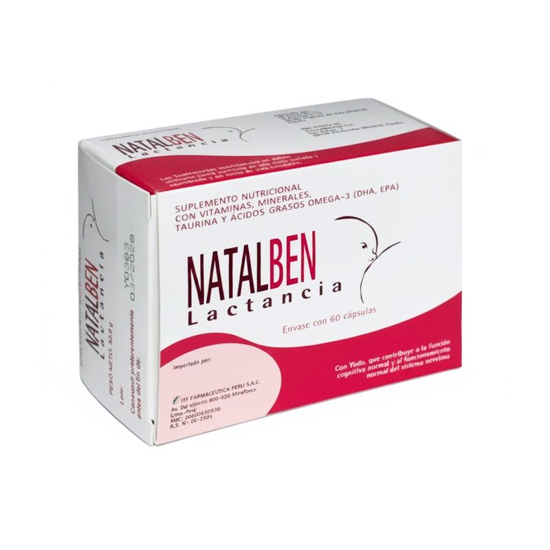 Natalben Lactancia Cápsulas