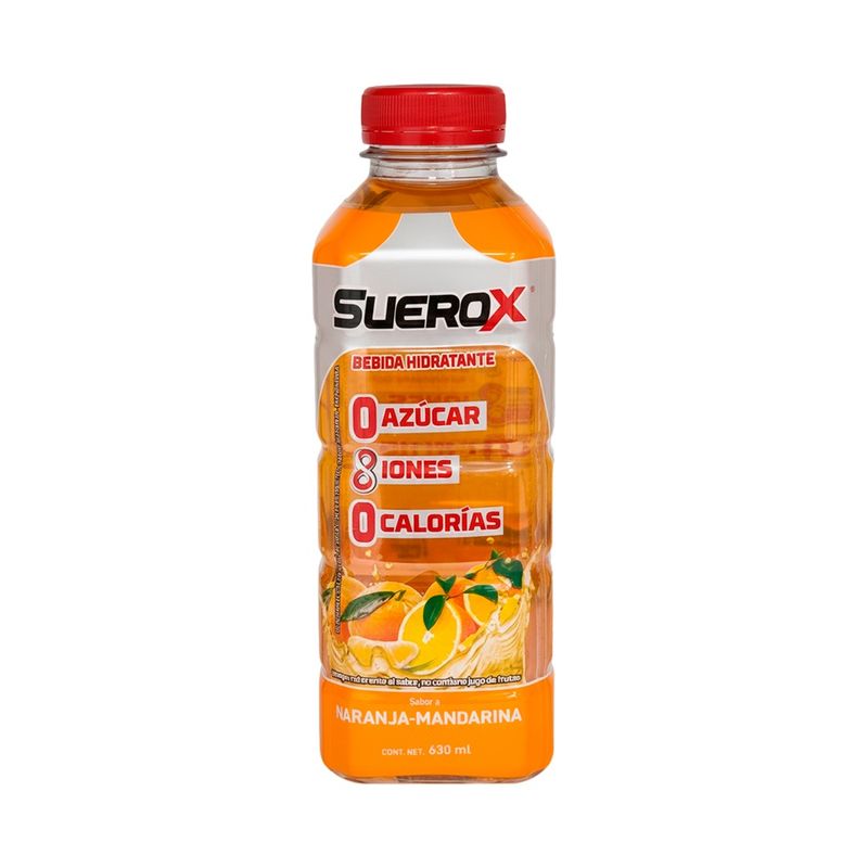 Suerox Bebida Hidratante Sabor Mora Naranja Mandarina