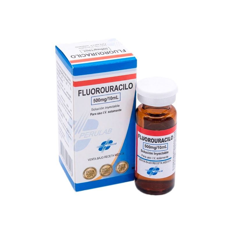 Fluorouracilo 500 mg/10 ml PL Solución Inyectable