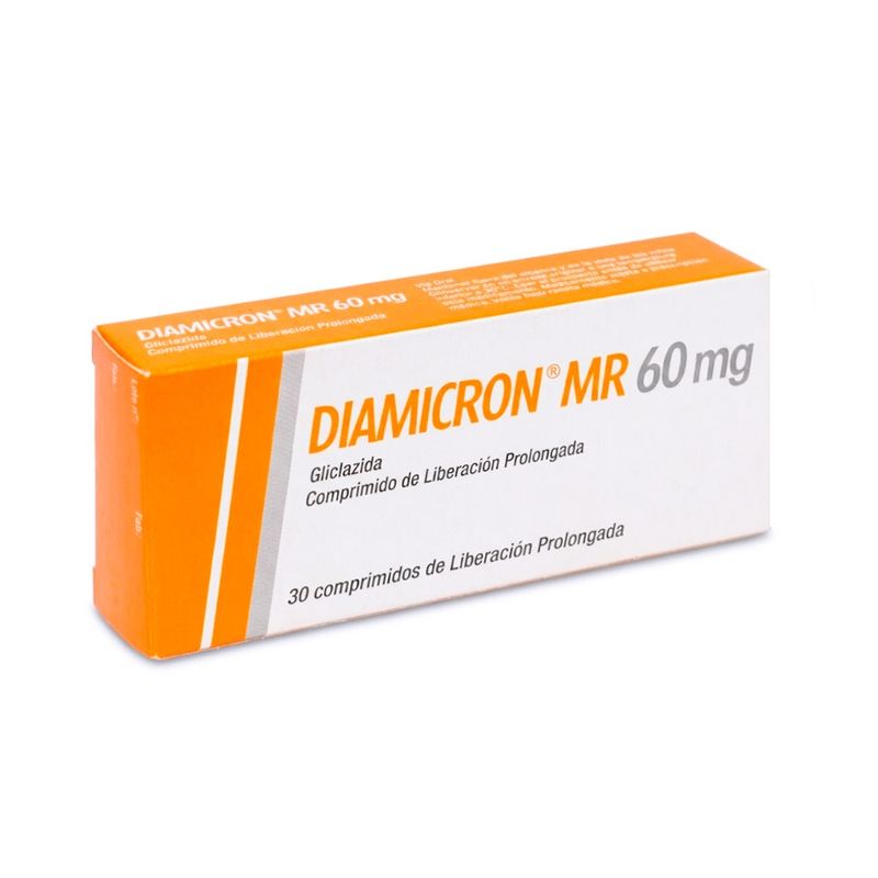 Diamicron MR 60 mg Comprimidos de Liberación Prolongada
