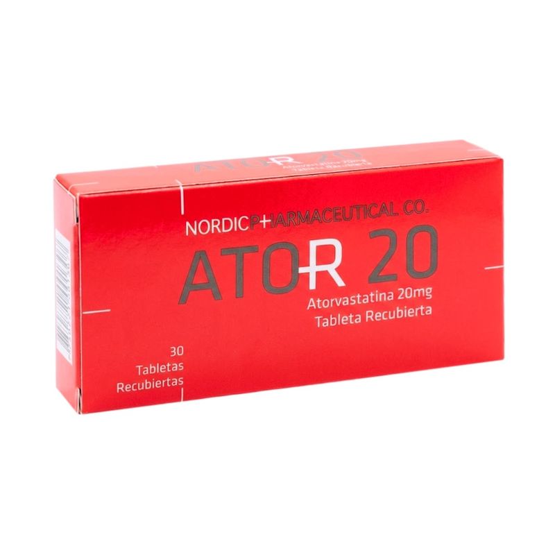 Ator 20 mg Tabletas Recubiertas