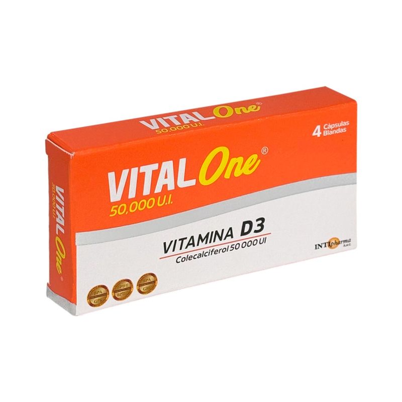 Vital One 50 000 UI Cápsulas Blandas