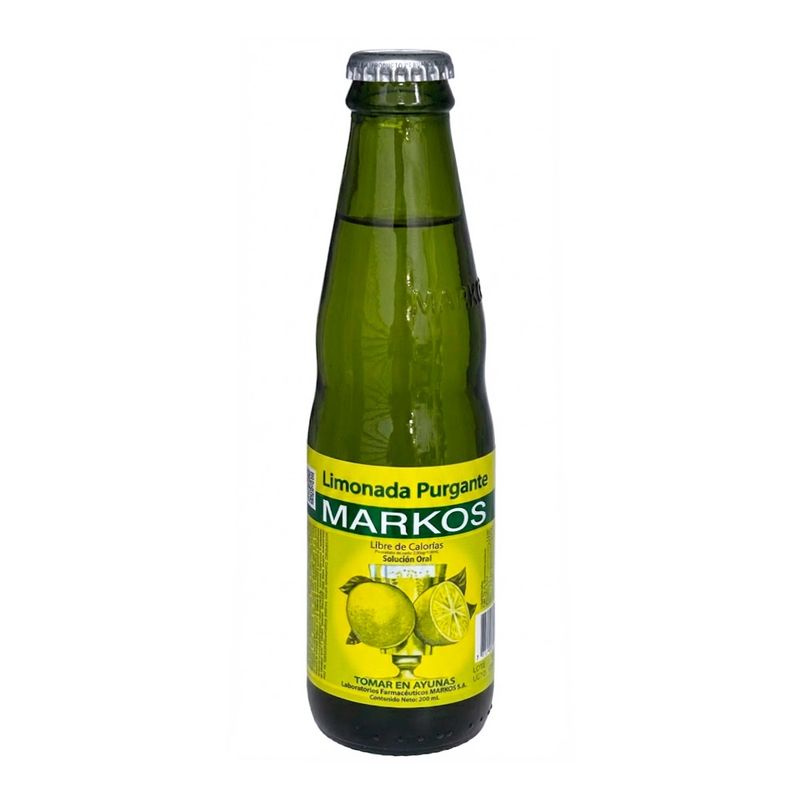 Limonada Purgante Markos Libre de Calorías Solución Oral