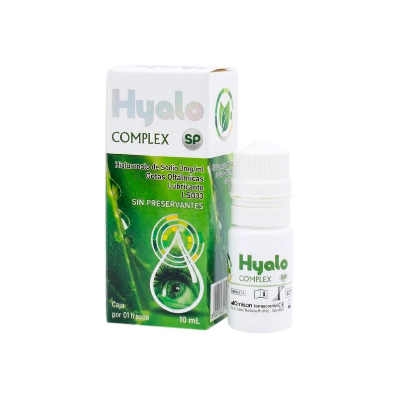 Hyalo Complex SP 3 mg/ml Gotas Oftálmicas