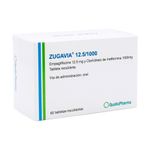 Zugavia 12.5 mg + 1 000 mg Tabletas Recubiertas