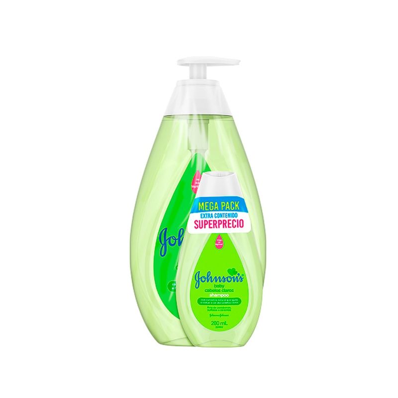 Pack Johnson's Baby Shampoo Manzanilla 750 + 200 ml