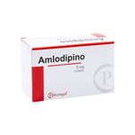 Amlodipino 5 mg PT Tabletas