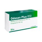 Odasen Plus 850 mg + 50 mg Comprimidos Recubiertos