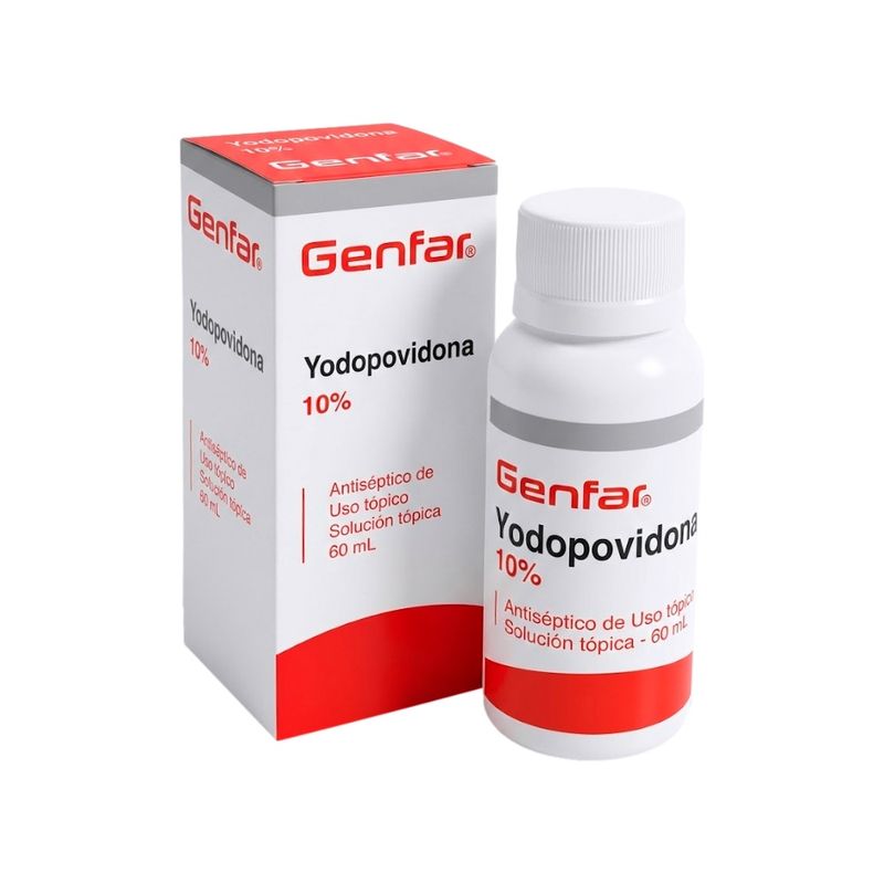 Yodopovidona 10% GF Solución Tópica
