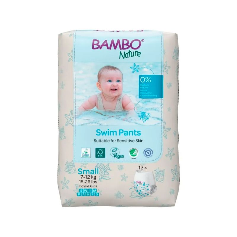 Bambo Nature Swim Pañales Talla S