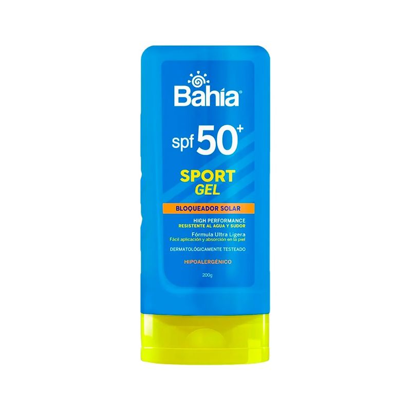 Bahía Sport Gel Bloqueador Solar SPF50+