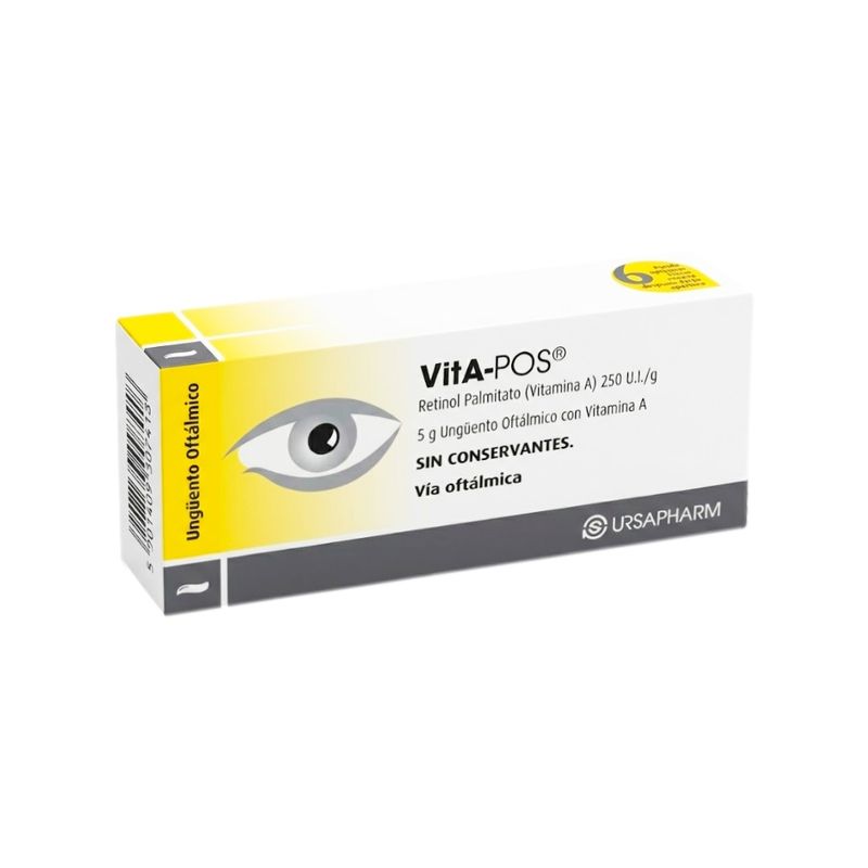 Vita Pos 250 UI/g Ungüento Oftálmico