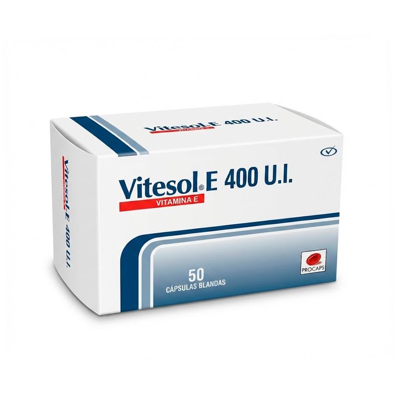 Vitesol E 400 UI Cápsulas Blandas