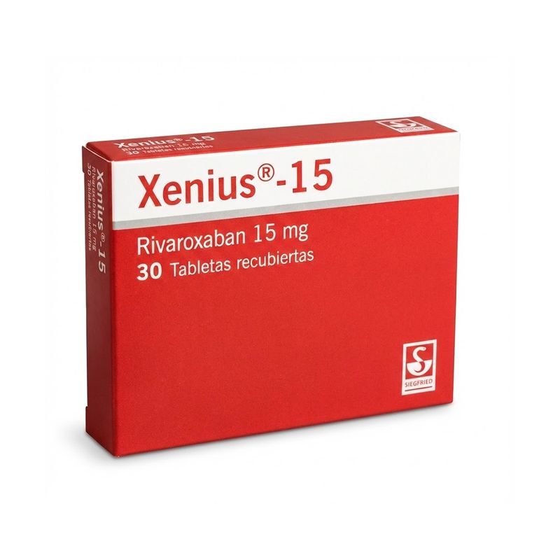 Xenius 15 mg Tabletas Recubiertas