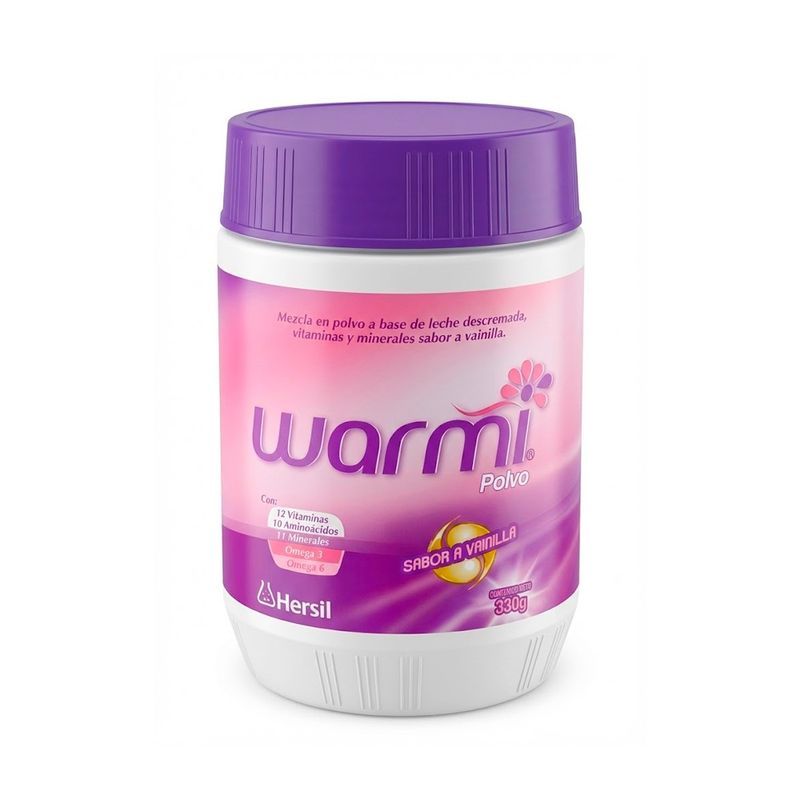 Warmi Polvo Sabor Vainilla
