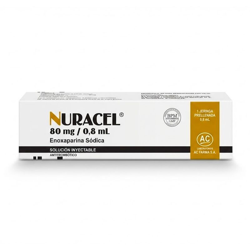 Nuracel 80 mg/0.8 ml Solución Inyectable